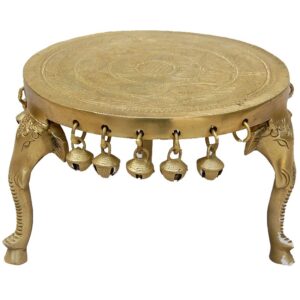 Designer Chowki Of Brass