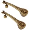 Sitar Door Handle Pair Made In Brass