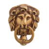 Lion Shaped Small 4 Inch Door Knocker Showpiece