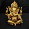 Brass Ganesh Mukut | Taj 5 Inch