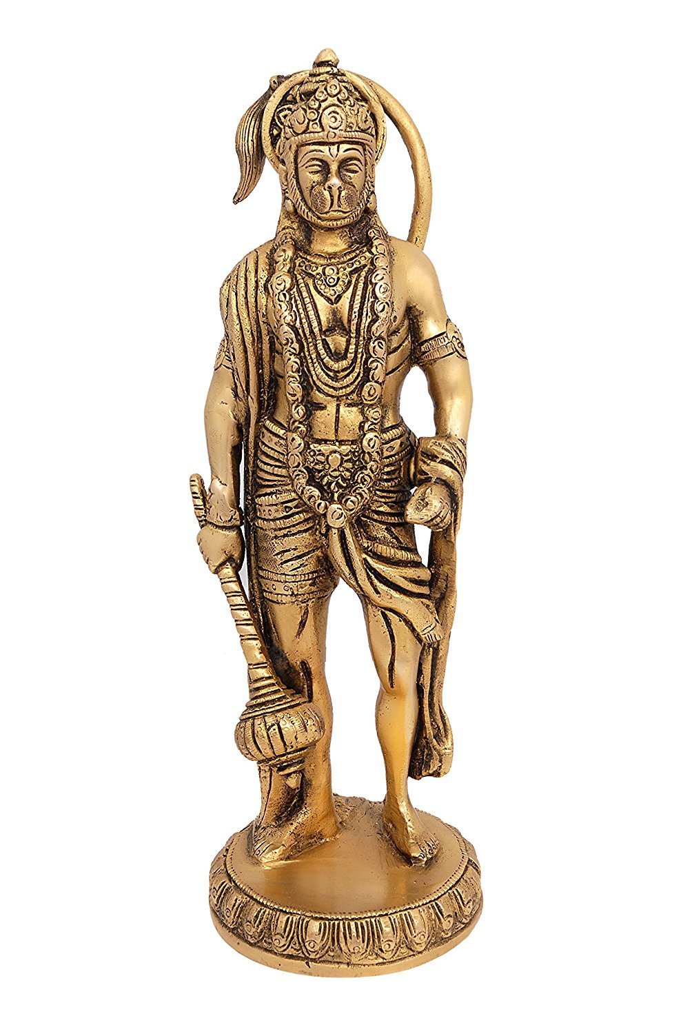 Brass Hanuman | Bajrang Bali Sitting 24 Inch