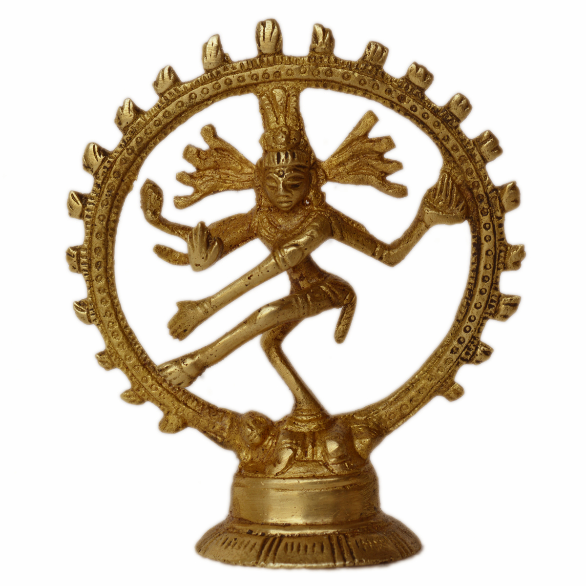 Dancing God Shiva Natraj Statue Idol Murti 3.2 Inch