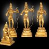 Brass Ram Darbar 23 Inch Big Statue