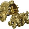 Bullock Cart Handicraft Art Ware Brass Metal Statue