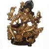 Brass Saraswati Statue  36 Inch