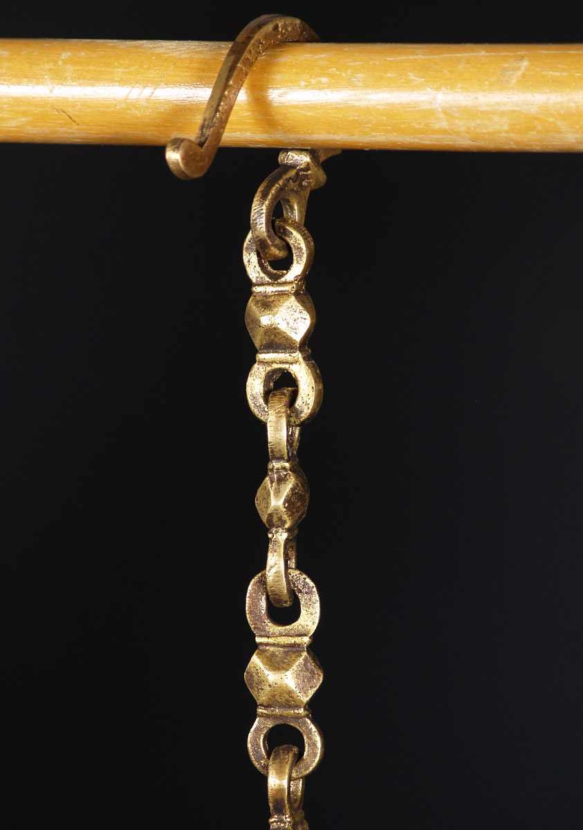 Brass Peacock Bell 12 inch