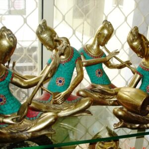 Brass Musician Figure 14 inch decorative items
