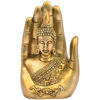 Brass Buddha On Hand