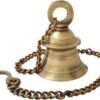 Brass Hanging Bell For Your Temple