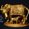 Brass Cow And Calf   6.5 Inch