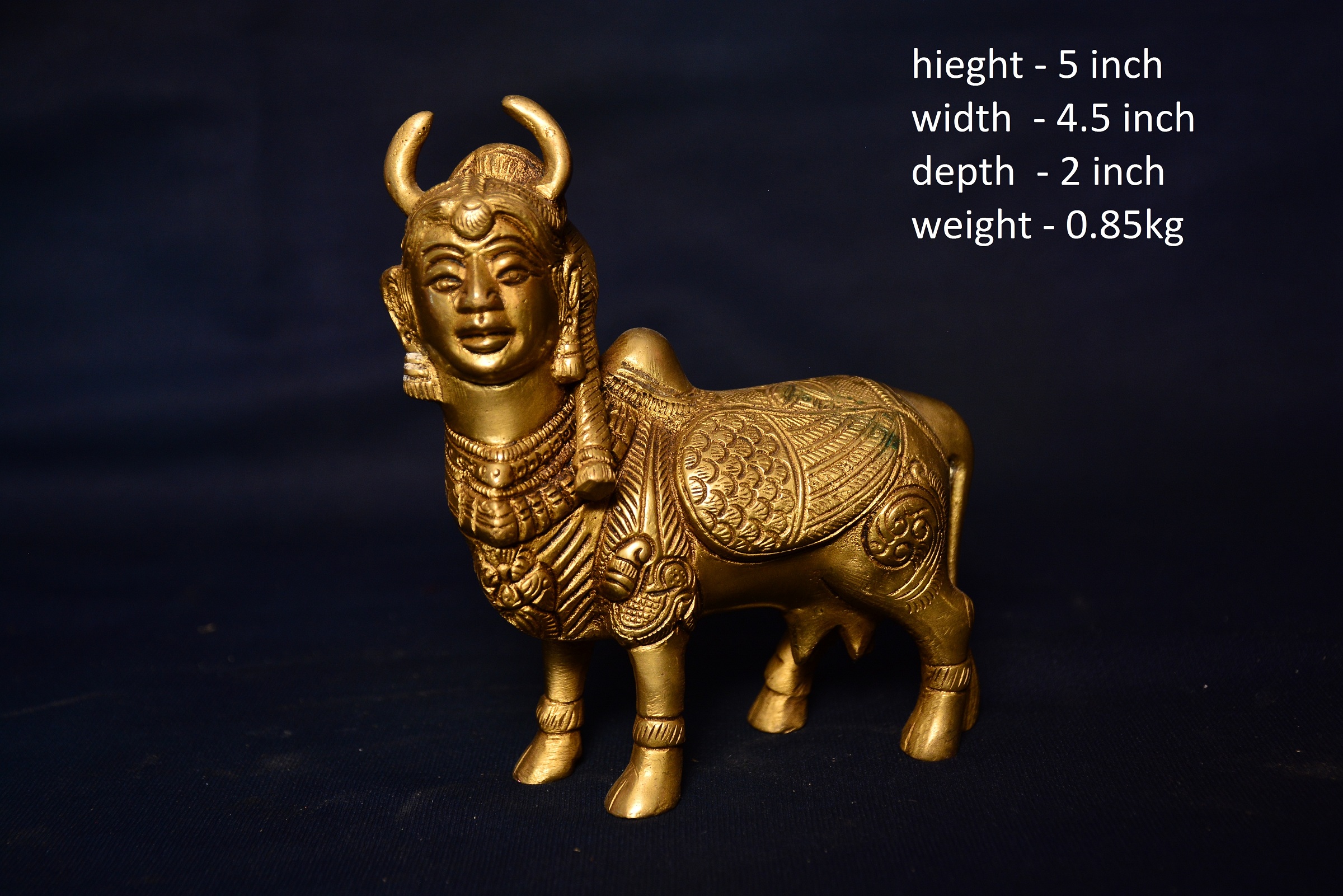 Brass Kamdhenu Cow