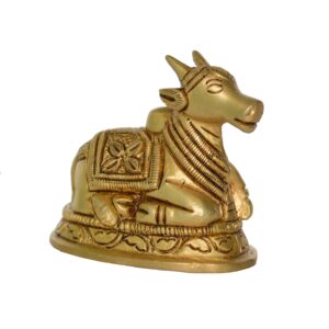 Brass Nandi Sitting 2 Inch