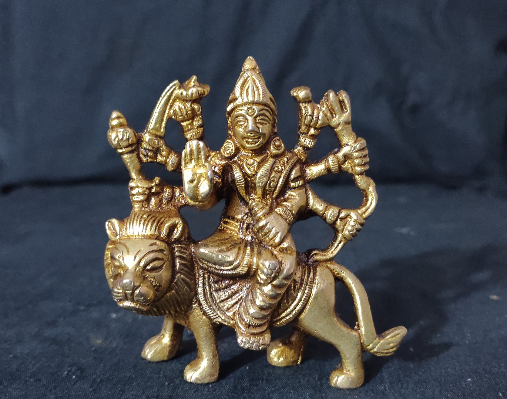 Mata Sherawali | Maa Durga On Lion 2 Inch
