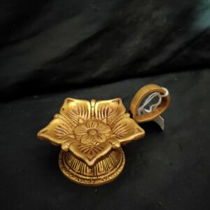 Brass Diya Carving Panchdeep | Deepak | Oil Lamp