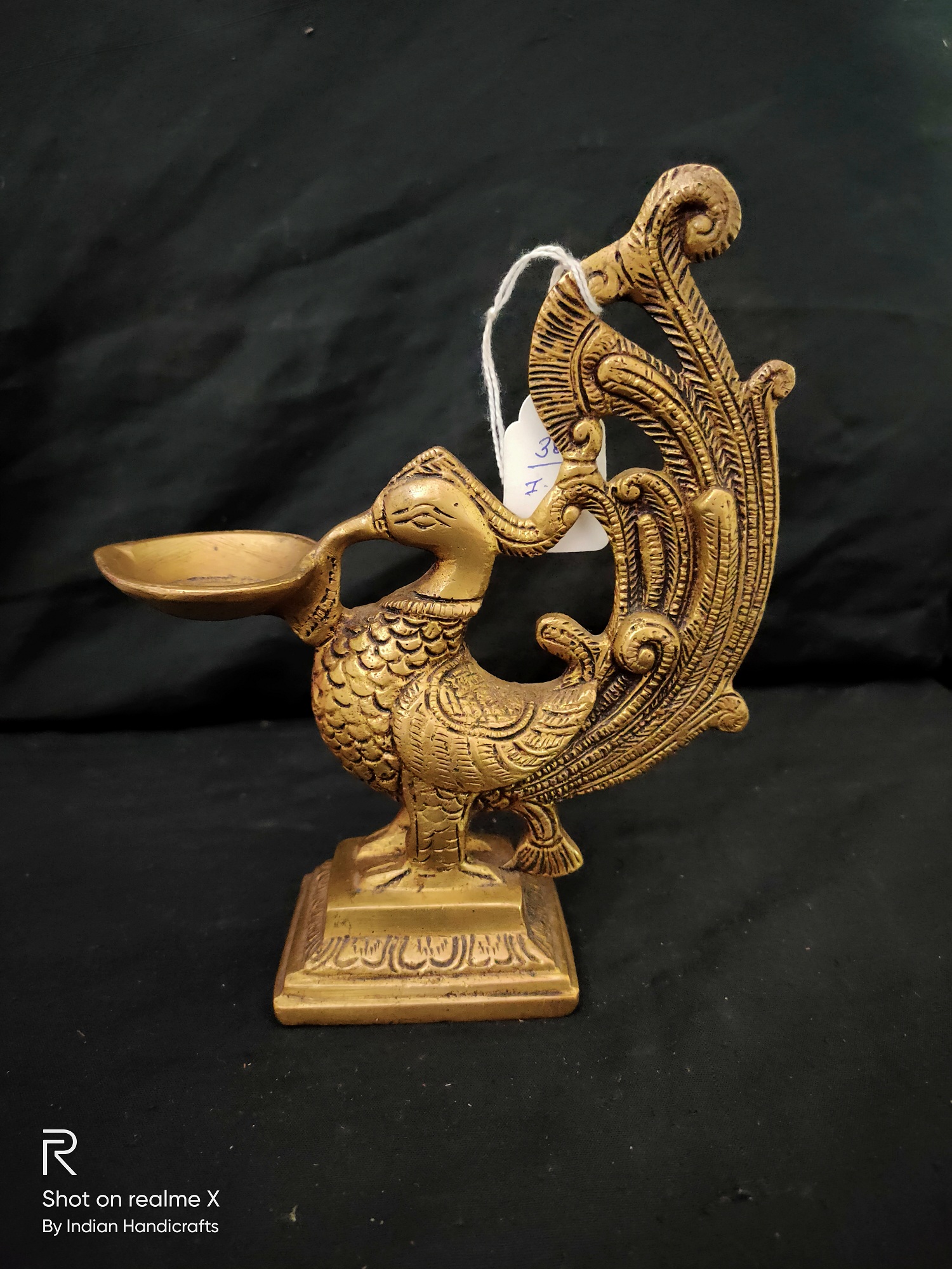 Brass Diya Peacock Anna Style | Deepak | Oil Lamp