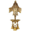 Brass Diya Ganesh Mask| Deepak | Oil Lamp