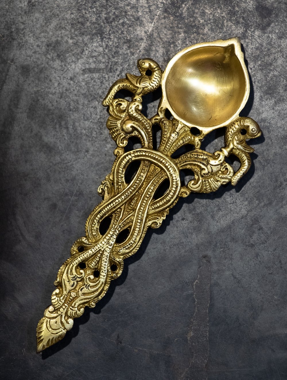 Brass Diya Spoon | Deepak | Oil Lamp