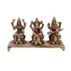 Laxmi, Ganesha And Saraswati Statue Of Brass