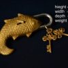Brass Lock Fish Style