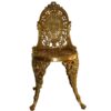 Brassware Antique Chair For Garden And Home Decoration