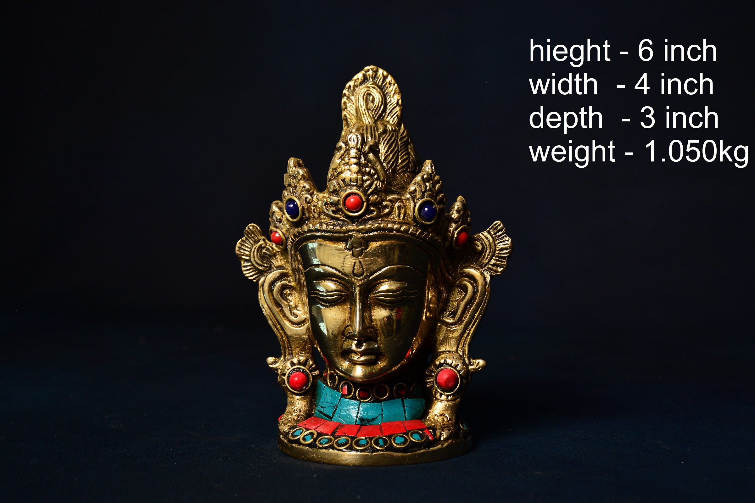 Brass Tara Sitting 6 Inch