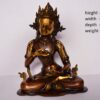 Brass Tara Sitting 12 Inch
