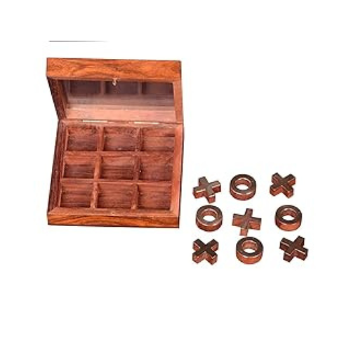 Wooden Tic Tac Toe