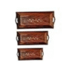 Wooden Tray – Set of three